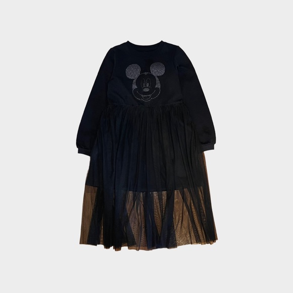 Reserved Other - Reserved Brand x Disney Black Glitter Mickey Mouse Tulle Dress